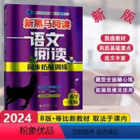 [语文阅读同步拓展训练]B版 小学一年级 [正版]2024版新黑马阅读语文阅读同步拓展训练B版小学1年级上下册现代文拓展