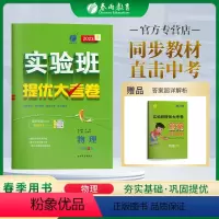 物理 八年级/初中二年级 [正版]2023春实验班提优大考卷八年级下册物理苏科版初中同步测试卷期中期末达标练习全套讲解中