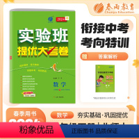 数学 八年级下 [正版]2024春实验班提优大考卷八年级下册数学北师大初中同步测试卷期中期末达标练习全套讲解中学尖子生题