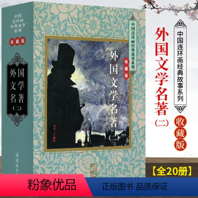 [正版]连环画经典故事收藏版外国文学名著(二)(全二十册)者(刘泽)(耿剑) 北京仓 连环画出版社 978750563