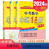 [数理化]3本套装 初中通用 [正版]江苏2024小题狂做中考语文数学英语物理化学提优版 首字母填空任务型阅读单项填空完