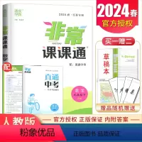 [正版]2024非常课课通数学九年级下册 人教版 江苏 初中同步初三重难点非常解读初中数学教辅辅导资料用书 9年级下