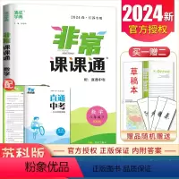 [正版]2024非常课课通数学八年级下册苏科版江苏初中同步班初二中学同步讲解重难点解读同步配套教辅辅导用书8年级下附答