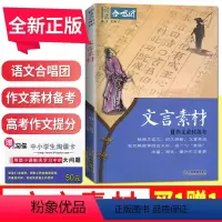 [正版]新版 语文合唱团 文言素材 作文素材备考 经典文言文 古文 历久弥新立意高远助力解读高考学生作文新问题 提分素