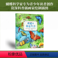 蝴蝶的秘密生活 [正版]蝴蝶的秘密生活 人文科普科学自然知识教育 儿童读物童书绘本 精装全彩大开本 译林出版社