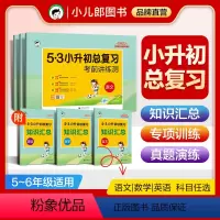 小升初语文(小学5-6年级通用) 小学升初中 [正版]2024版53小升初总复习真题卷语文数学英语六年级下册五三必刷题人