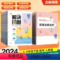 数学解决问题 六年级下 [正版]小学数学解决问题1~6年级下册人教版 辨析辩证变式