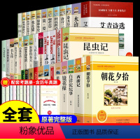 [配套人教版]7-9年级名著全套36册 [正版]全套12册 初中必读名著十二本朝花夕拾鲁迅原著西游记海底两万里和骆驼祥子