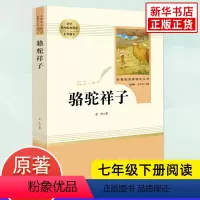 [正版]骆驼祥子原著 老舍著 人民教育出版社 初中生人教版 名著阅读 七年级下册语文书课外拓展阅读 文学小说