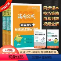 [2本套]语文分级阅读+英语阅读100篇 小学三年级 [正版]2024新版 小学语文分级阅读组合训练满分公式 语文阅读理