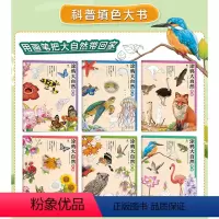 [全6册]涂鸦大自然 [正版]邦臣小红花启智贴纸书3到6岁玩贴纸亲近科学科普知识认知书2婴幼儿园早教书籍贴画书4涂鸦涂色