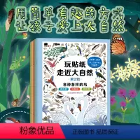 [正版]邦臣小红花玩贴纸走进大自然第二辑3-6岁幼儿童贴纸手工书专注力训练全脑开发思维益智逻辑游戏可反复贴贴画宝宝趣味