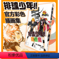 [正版] 排球少年全彩色插画集 简体中文 公式彩图插画集漫画 200张画稿 中国美术学院出版社 古馆春一