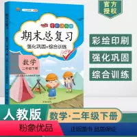 [正版]2024使用二年级下册期末总复习数学人教版汉之简小学2下数学思维训练同步训练复习资料真题精编冲刺100分试卷测