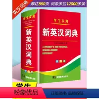 [正版]2024新编双色本新英汉词典初中高中小学生英语词典实用汉译英双解互译多全功能工具书英语字典英文单词汇解释小本便