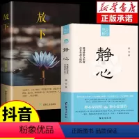 [抖音同款全2册]静心+放下 [正版]静心书籍全2册放下浮躁摆脱焦虑情绪管理方法战胜焦虑自我心理疏导修身养性人生智慧经典