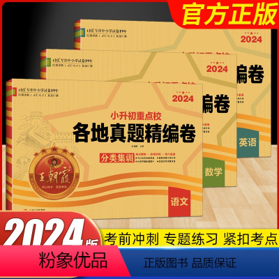 ★[各地真题汇编全3册]语文+数学+英语 [正版]2024新各地真题精编卷小升初真题卷必刷题六年级下册考前突破密卷小学升