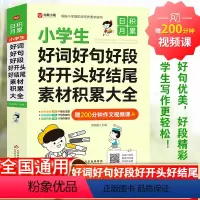 小学生好词好句好段好开头好结尾素材积累大全 小学通用 [正版]2024小学生好词好句好段好开头好结尾素材积累大全二三年级
