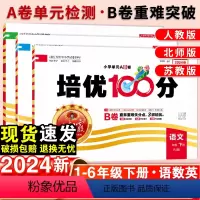 [3本套]语文·人教版+数学·人教版+英语·人教版 三年级下 [正版]2024王朝霞培优100分试卷一年级二年级三四五六