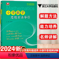 小学数学思想方法导引 小学通用 [正版]2024新版小学数学思想方法教与学导引一二三四五六年级上册下册小学数学思维方法拓