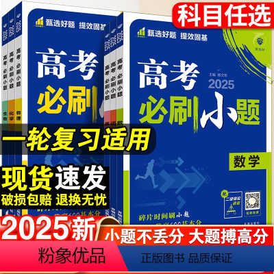 [6本套]语数英理化生-通用版 高考必刷小题 [正版]2024新高考必刷小题语文数学英语政治历史地理物理生物化学强基版高