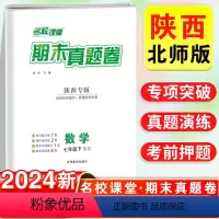 陕西专版·期末真题卷 数学 北师版 七年级下 [正版]陕西专版2024新名校课堂期末真题卷数学北师版初中七年级下册测试卷