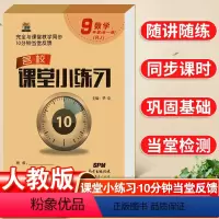 数学·人教版 九年级/初中三年级 [正版]小练习同步训练初三九年级数学人教版全一册初中小题狂做一课一练专项练习题册基础练