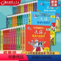 [全10盒]大猫自然拼读 1-5级 小学通用 [正版]大猫英语分级阅读一级二级1全套43盒英语绘本启蒙幼儿可点读英语入门