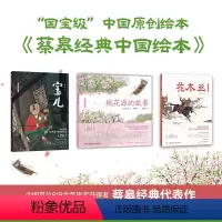蔡皋经典中国绘本套装3册 [正版]蔡皋经典中国绘本 套装3册 宝儿+花木兰+桃花源的故事精装国际获奖3-6-8岁儿童小学