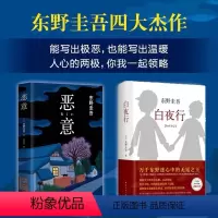 [正版]恶意+白夜行套装2册 2022新版 东野圭吾 经典名作 白夜行 嫌疑人X的献身 解忧杂货店 烧脑反转 人性深渊