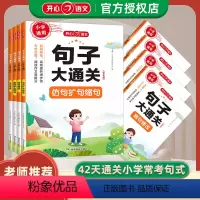 句子大通关(全4册) 小学通用 [正版]2024新版小学语文句子大通关(全4册)一二三四五六年级句式转换修改病句扩写缩写
