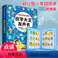 识字大王发声书[一书多用][质保90天] [正版]会说话的识字大王手指点读发声书幼儿园绘本0到3岁宝宝识字书幼儿认字儿童