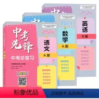 语文A版+数学A版+英语B版 [正版]2024广西中考先锋中考总复习语文数学物理化学道德与法治历史生物A版英语地理B版