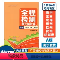 物理A版(人教版) 八年级上 [正版]2023秋全程检测单元测试卷八年级上册物理A版配人教版广西中学教辅同步单元阶段专项