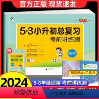 数学 小学升初中 [正版]2024版小学数学试卷人教版 53小升初总复习真题试卷 六年级下册数学考前讲练测期中期末复习检