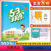 语文 人教版 一年级上 [正版]2023秋季 53天天练小学一年级语文上册人教版 1年级上学期语文同步练习册五三单元期末