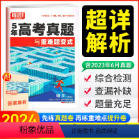 [正版]腾远高考2024高考真题超详解子母卷语文全国通用 腾远解题达人2019-2023五年高中试卷真题汇编超详解高三