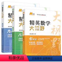 大视野数学 七八九年级 初中通用 [正版]学科精英数学大视野七年级八九年级上册下册通用物理化学黄东坡著初中789年级初一