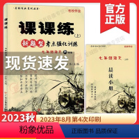 七上语文 课课练 新题型考点强化训练 初中通用 [正版]2023秋 新视角语文课课练新题型考点强化训练初中七年级上册人教