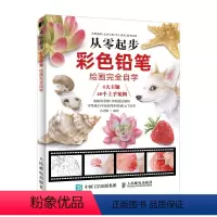[正版]从零起步 彩色铅笔绘画完全自学 色铅笔的温情手绘零基础彩铅入门 彩铅画入门教程书零基础 彩铅画临摹本彩铅画册手