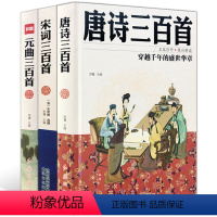 [正版]三册 唐诗宋词元曲三百首 全彩图解精粹 可搭纳兰容若词传诗经等中国古诗词大全集大会中华国学书籍 文学古诗词文全