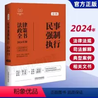 [正版]2024新书 民事强制执行法律政策全书 含法律 法规 司法解释 典型案例及相关文书 中国法制出版社978752