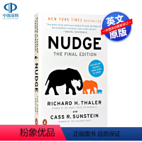 [正版]英文原版 轻推 Nudge 如何促使做出改变现状的决定 决策力指南 纽约时报书 诺贝尔奖得主作者理查德泰勒