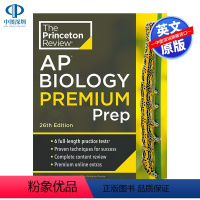 [正版]英文原版 普林斯顿评论AP生物学高级准备 Princeton Review AP Biology Prem