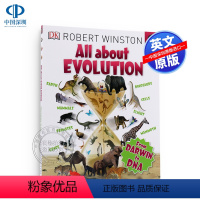 [正版]英文原版 DK大课题百科书 关于创新 All About Evolution 儿童英语启蒙科普认知绘本 少儿中