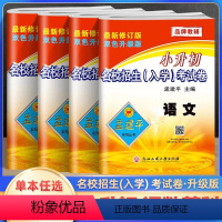 4本[入学考试卷]语文数学+英语科学 小学升初中 [正版]2024孟建平小升初试卷真题卷语文数学英语科学名校招生入学考试