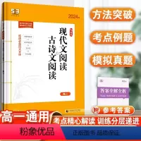 语文现代文阅读+古诗文阅读 高中一年级 [正版]2024版 53语文现代文阅读+古诗文阅读 高一语文古诗文现代文阅读专项