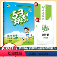 数学 三年级下 [正版]2023春新版 53天天练三年级下册数学北师大版BSD小学3年级下册数学书同步训练练习册试卷测试