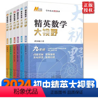 数学 七年级/初中一年级 [正版]2024 精英数学物理化学大视野 黄东坡大讲堂 七八九年级初一二三 初中同步练习