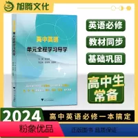 高中英语单元全程学习导学 [正版]2024版 高中英语单元全程学习导学/人教版/任美琴/舒丽萍/吴超玲/一本搞定/全覆盖